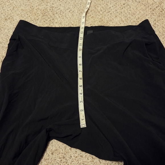 Athleta Brooklyn Mid Rise Ankle Pant Black Trouser Relaxed 198671 Women's 18 - Picture 6 of 9